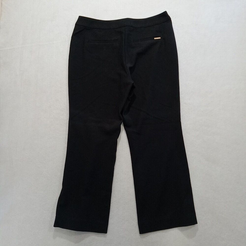 Black Label Chico's Cropped Dress Pants Women's Size 0.5 S/6 Black - Picture 4 of 15